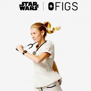 COPY - FIGS STAR WARS EDITION Women’s XXS Top and…